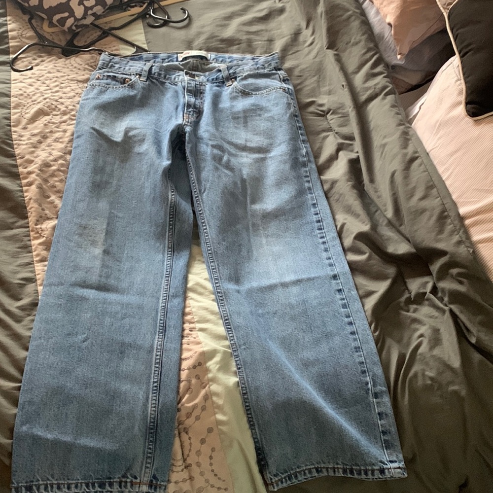 BOYS 12 Husky 32x27 Levi’s 550 Relaxed Fit Jeans